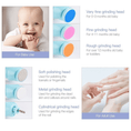 Load image into Gallery viewer, Newborn nail cutter - 6 age adaptable grinding heads- 1-3 years
